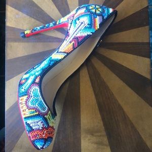 Beads High heels